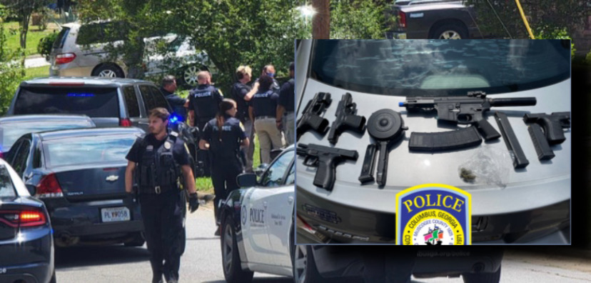 Shots fired in Columbus leads to 5 suspects being arrested and 5 guns ...