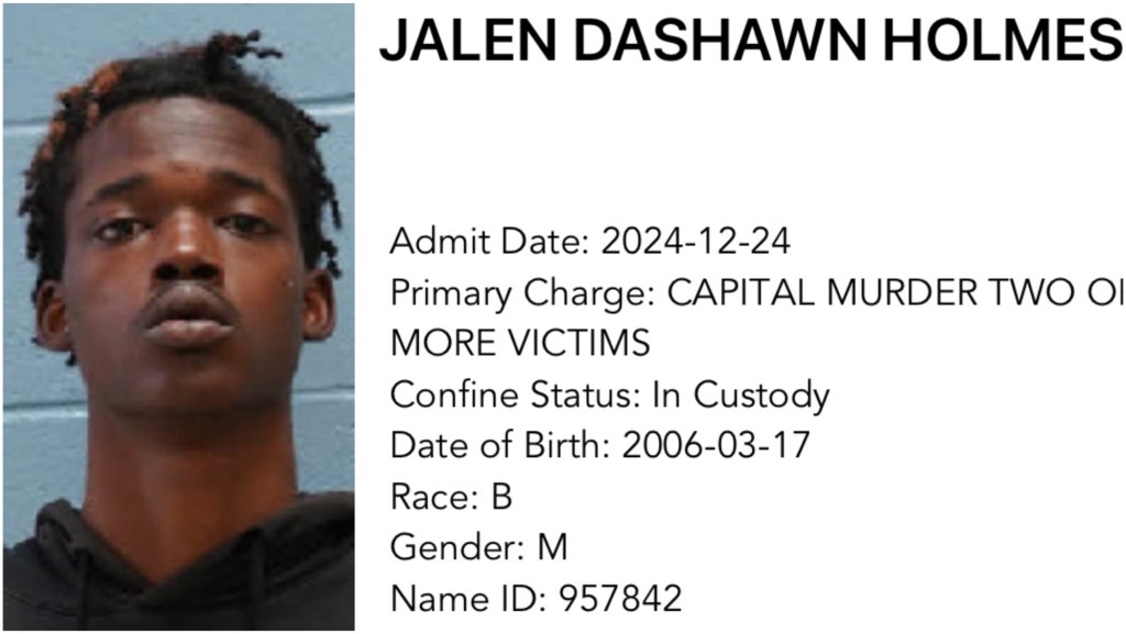 Man arrested for Capital Murder after Christmas Eve double homicide in ...