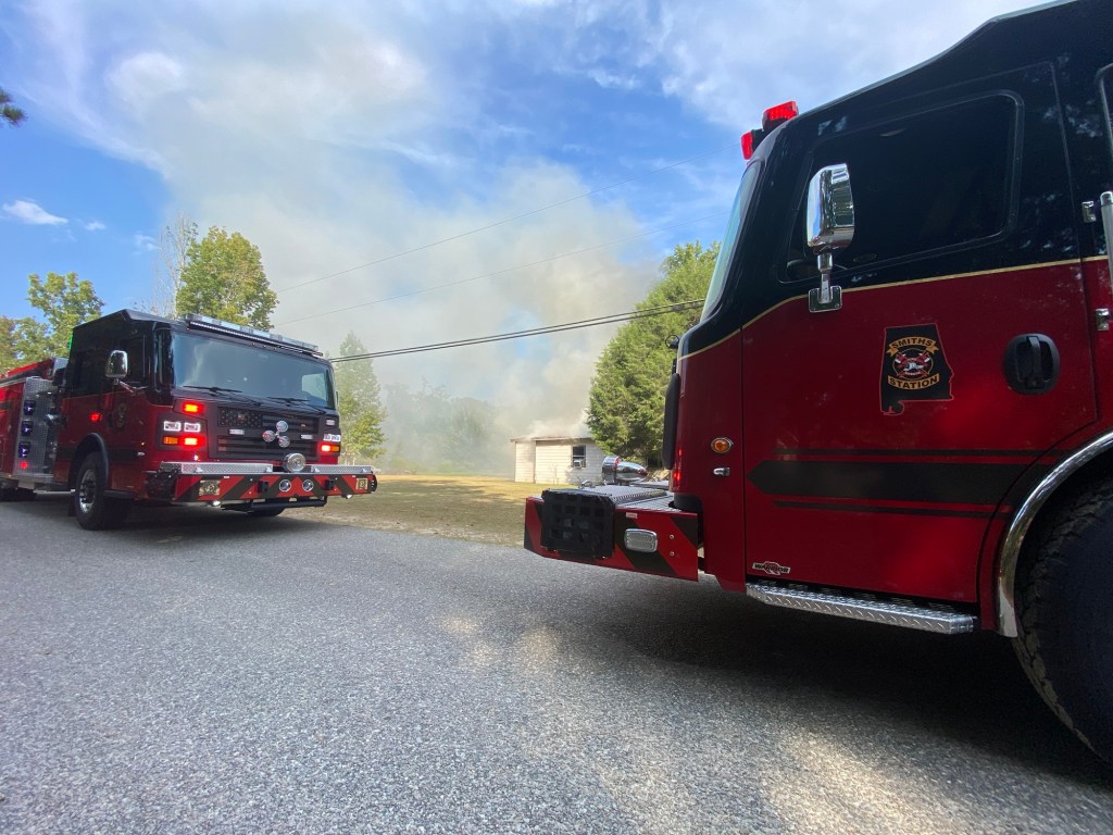 Smiths Station fire crews on scene of house fire – CNAW 2 with Colin ...