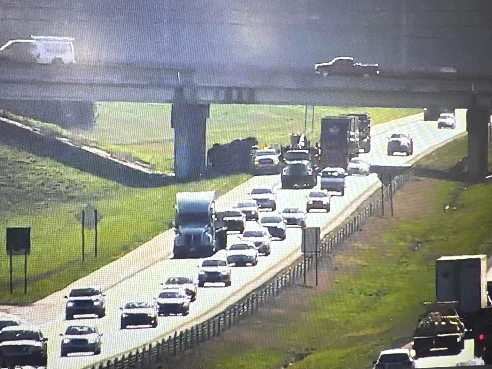 BREAKING: Tanker truck overturns on I-85 in Opelika – CNAW 2 with Colin ...