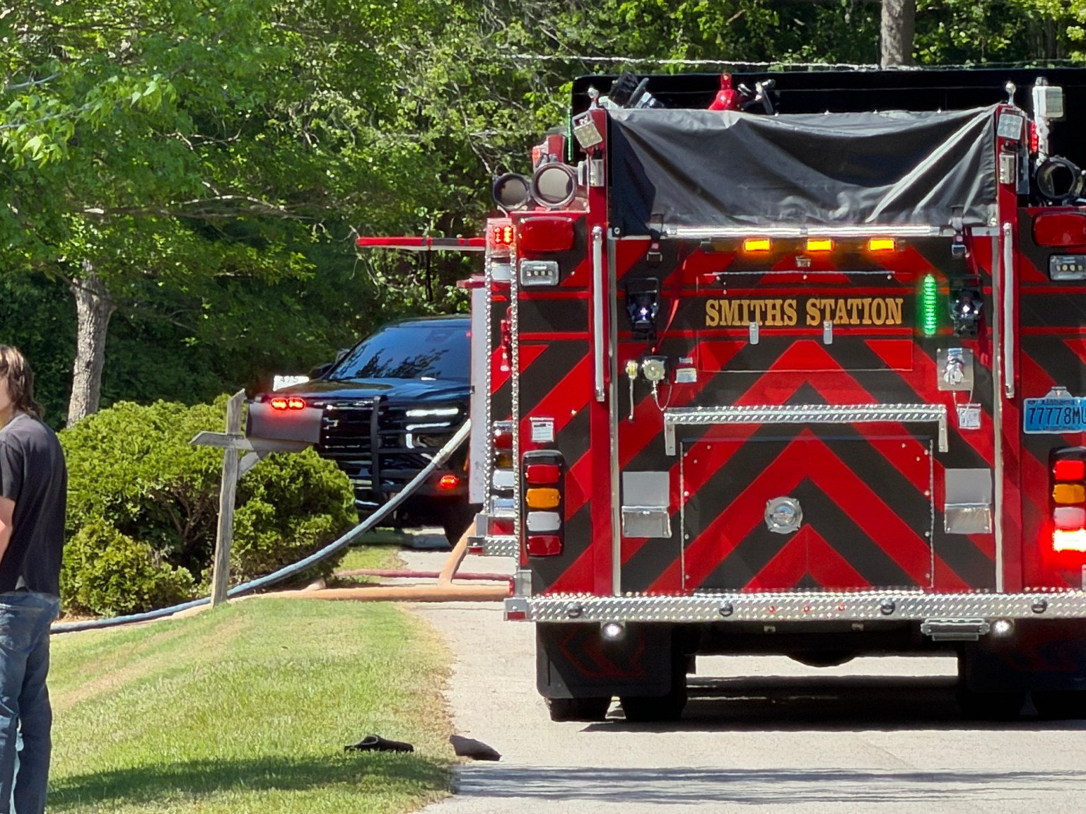 Smiths Station fire crews working to extinguish house fire Sunday ...
