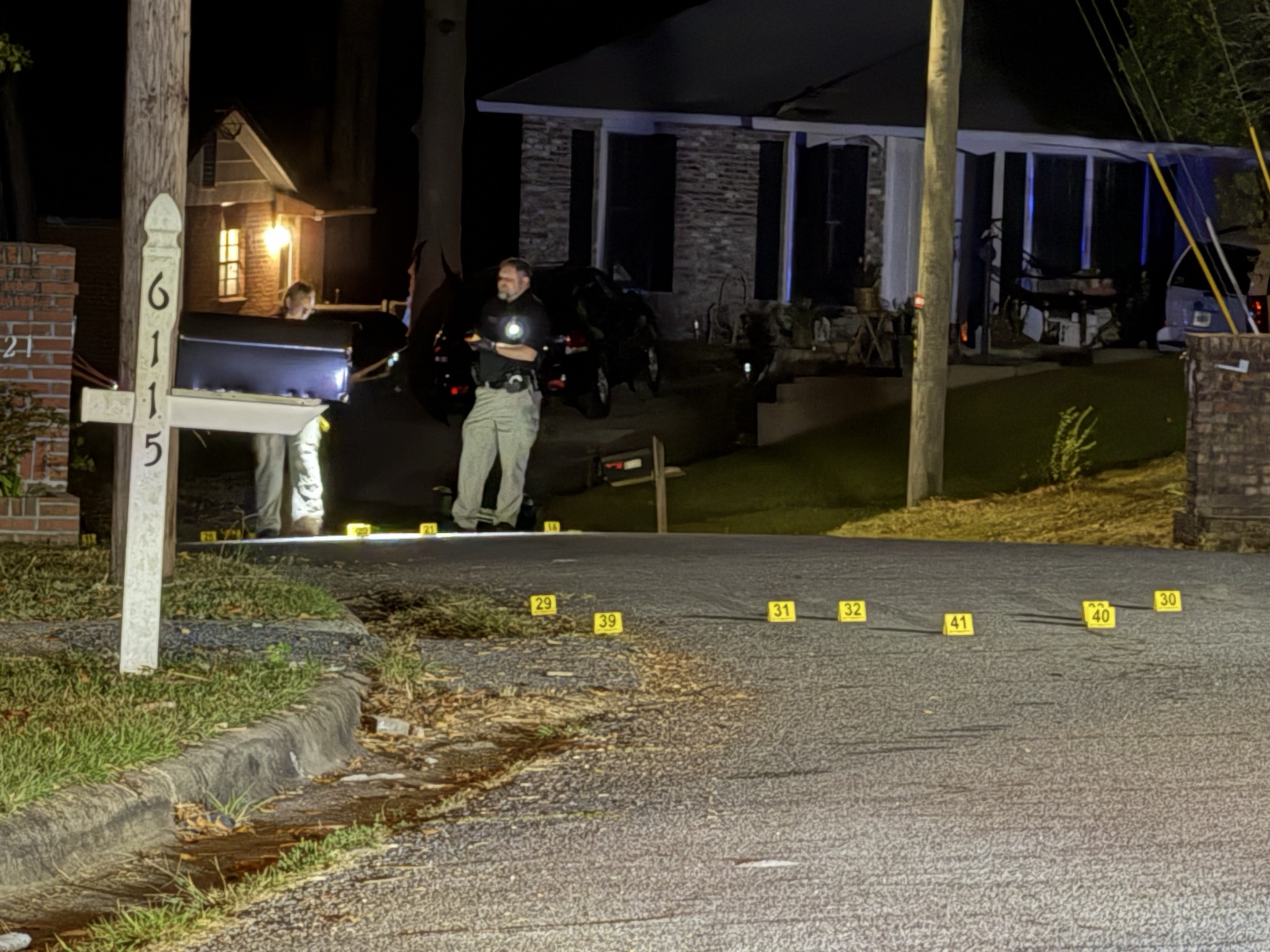 Evidence For BREAKING: Dozens of evidence markers placed at east Columbus shooting ...
